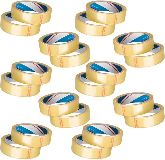 대박테이프 물레방아용 리필 테이프 24mm x 25m, 20개