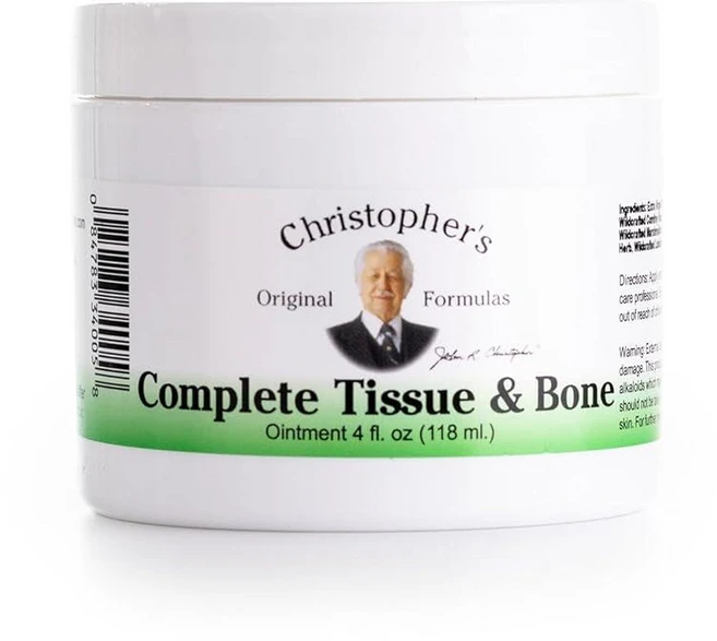 Christopher's Original Formulas 컴플리트 티슈 및 뼈 연고 근육 및 관절 지원을 위한 허브 국소 성분 118.3ml(4온스), Christopher's Original Formula - 쿠팡