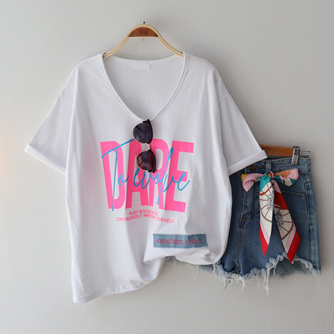 반팔 티셔츠 와펜 데어 박스티