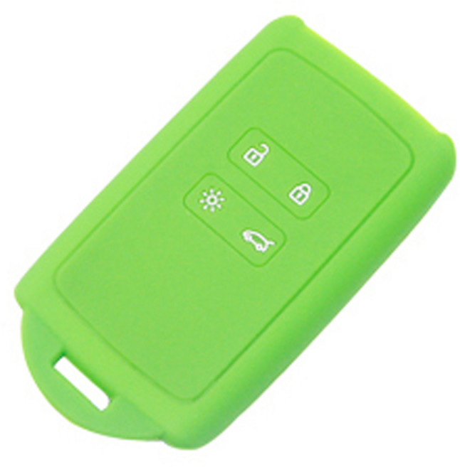 르노삼성 호환 실리콘 키케이스, 그린, .