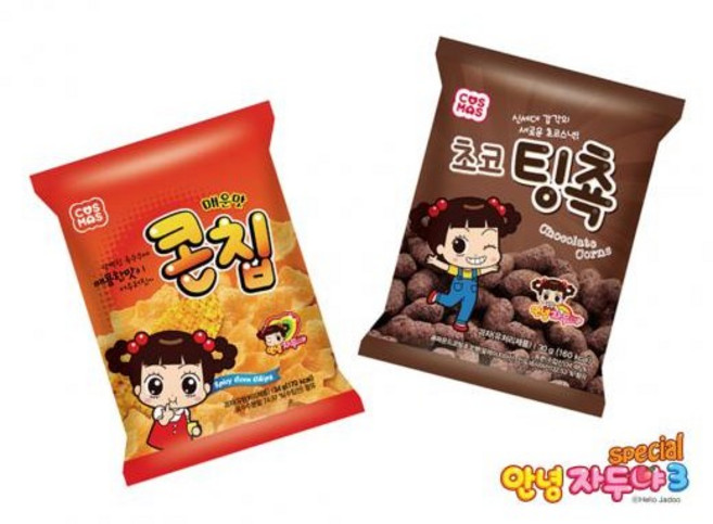 매운맛 콘칩/쵸코팅쵹, 2.쵸코팅쵹 1봉, 1개, 30g