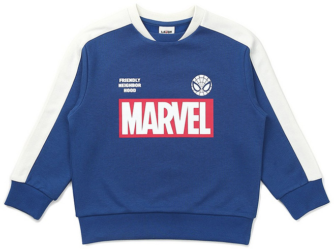 래핑차일드 NC신구로 마블 블록코어 맨투맨 **84A29-332-50 51 52**