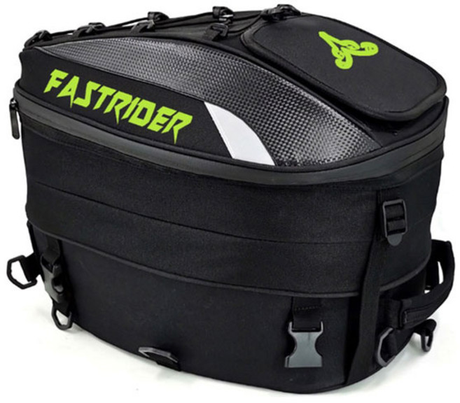 make speed 오토바이 리어백 (백팩겸용), 그린