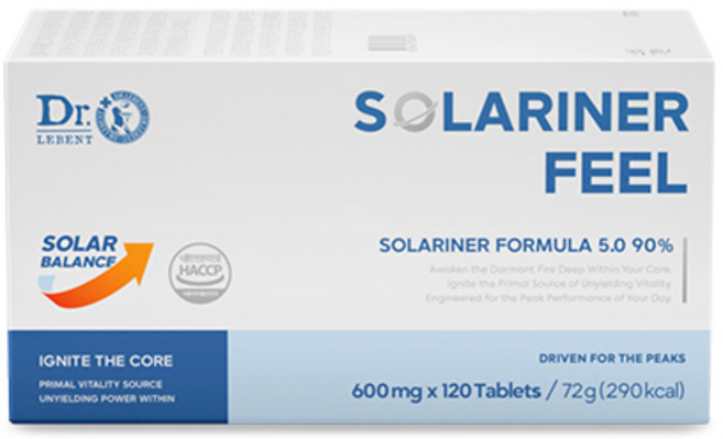 [남성활력 본사 정품] 솔라리너 필 Solariner Formula 5.0 90%, 1개, 120정
