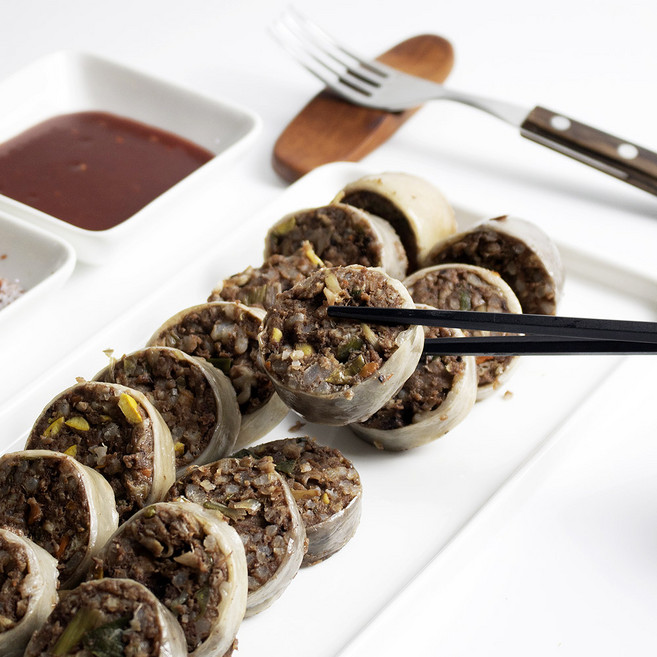 HACCP 추억의 전통시장 남도전통 암뽕순대 막창순대, 1kg, 1개