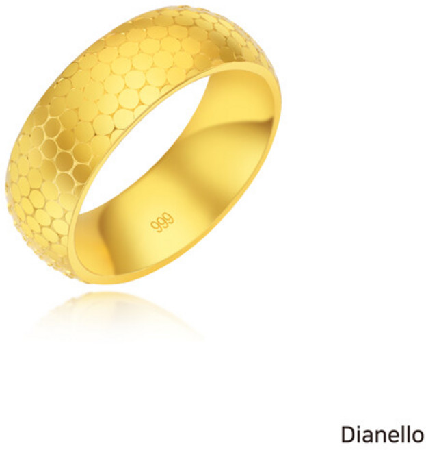 디아넬로24K 클레오빅볼륨 반지+ (방송) 24K클래식 반지+ 하프스톤반지