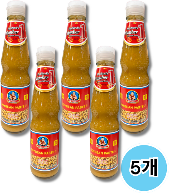 태국 조미된장 소스 따오찌오, 5개, 350g