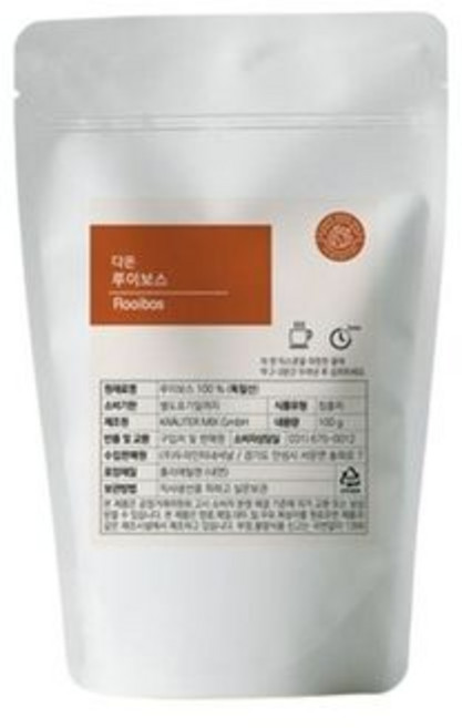 다온 공드린 마시는 맛있는 허벌티 대용량 허브차 루이보스 지퍼백 100g
