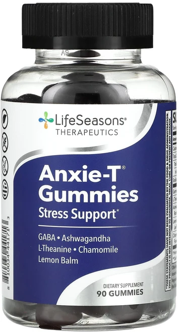 LifeSeasons Anxie-T 구미젤리 스트레스 지원 구미젤리 90개, LifeSeasonsAnxie-T구미젤리, 1개, 90정 - 쿠팡