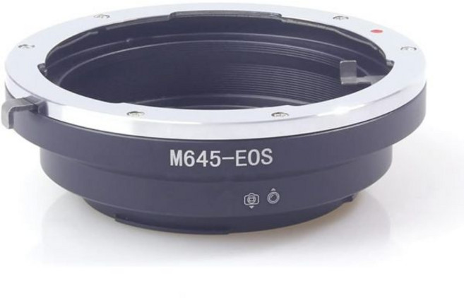 12545000 카메라 렌즈 용품 액세서리 도구 Canon용 마미야 알루미늄 M645‑EOS 어댑터 마운트, 12545000 카메라 렌즈 용품 액세서리 도구 Can