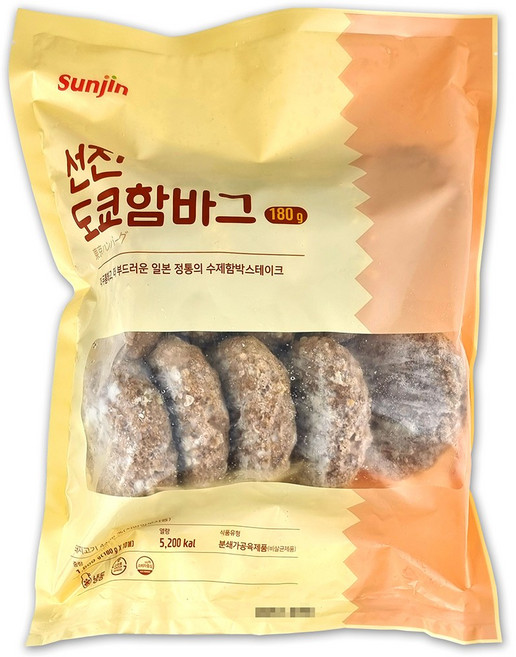 선진FS 도쿄함바그1.8kg(180g x 10개입) 함박스테이크 떡갈비, 180g, 10개