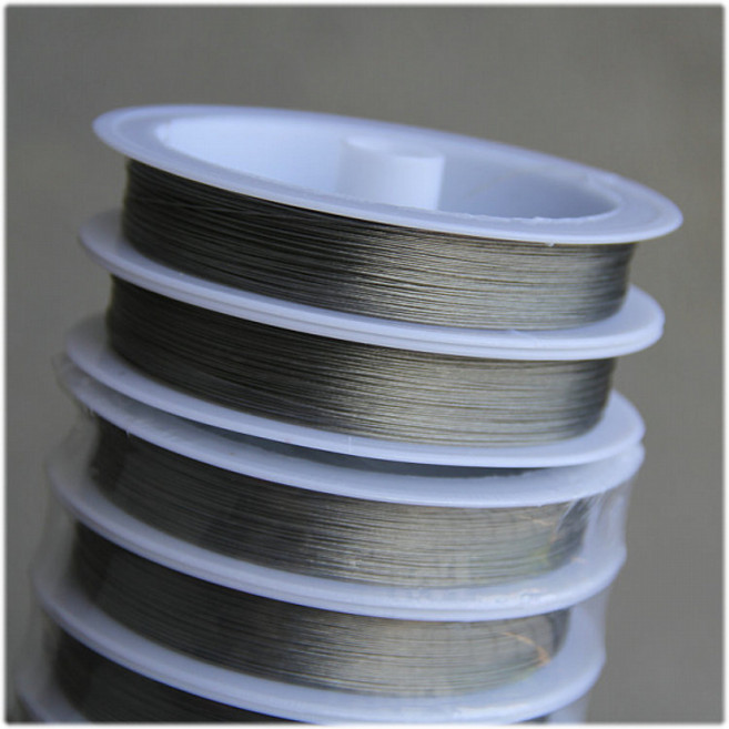 비즈공예 써지컬스틸 팔찌 목걸이 와이어 100M, 1개, 두께 0.38mm