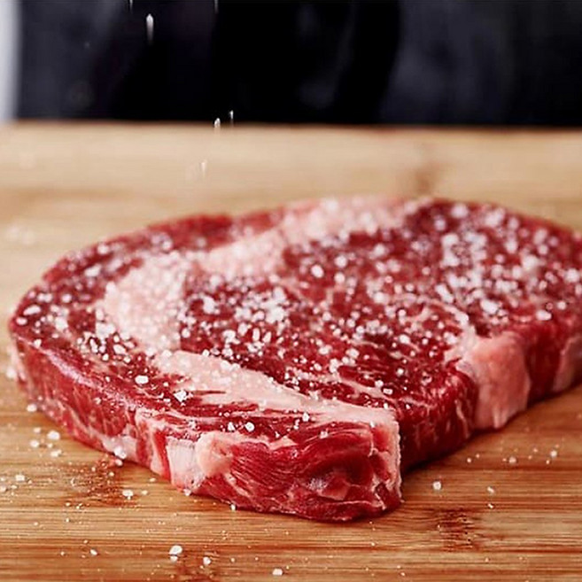 호주산 와규 MB8-9+고마블 하이마블 소고기 립아이 윗등심 200g 400g, 와규 윗등심 MB 8-9(상위 0.5%), 1개