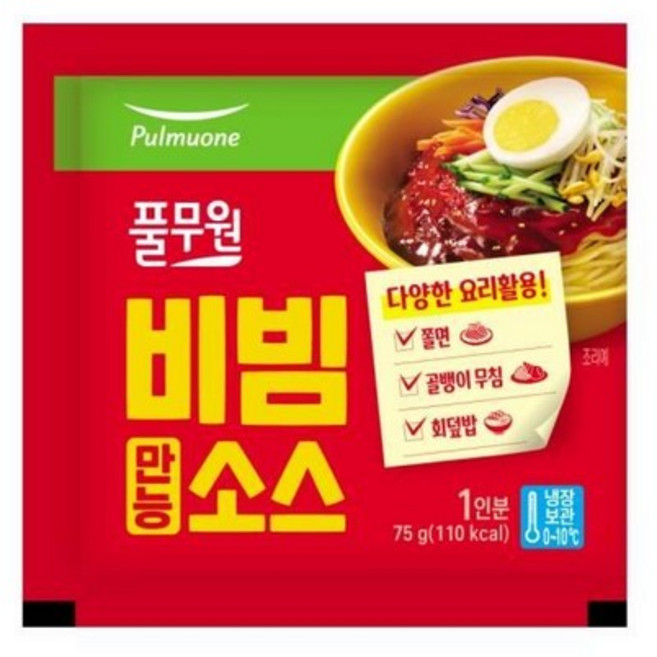 풀무원 만능 비빔소스, 4개, 75g