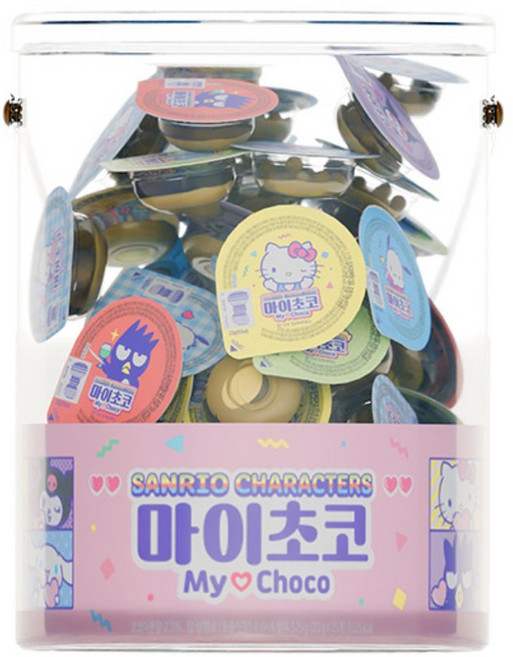 산리오캐릭터즈 마이초코 과자 25p 랜덤발송, 1개, 575g