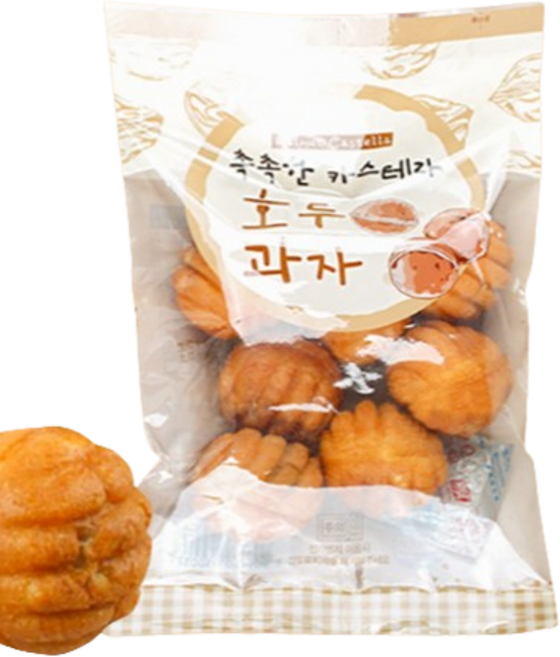호두과자 130g 빵 간식, 3개