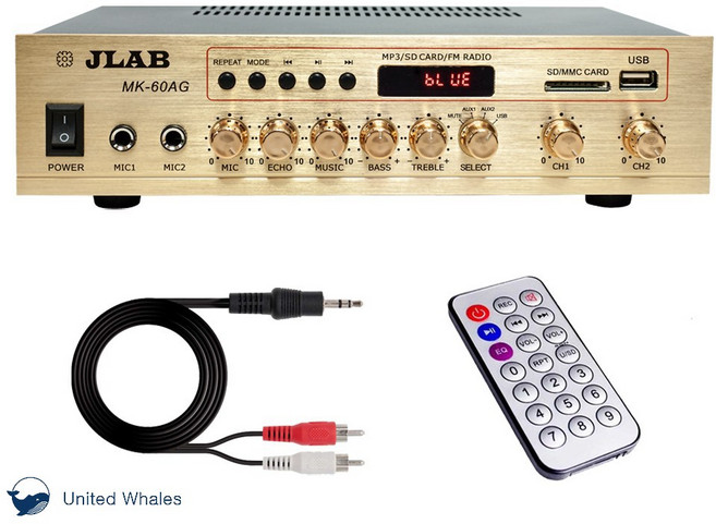 JLAB MK-60AG 매장용 블루투스 디지털 소형 앰프 160W