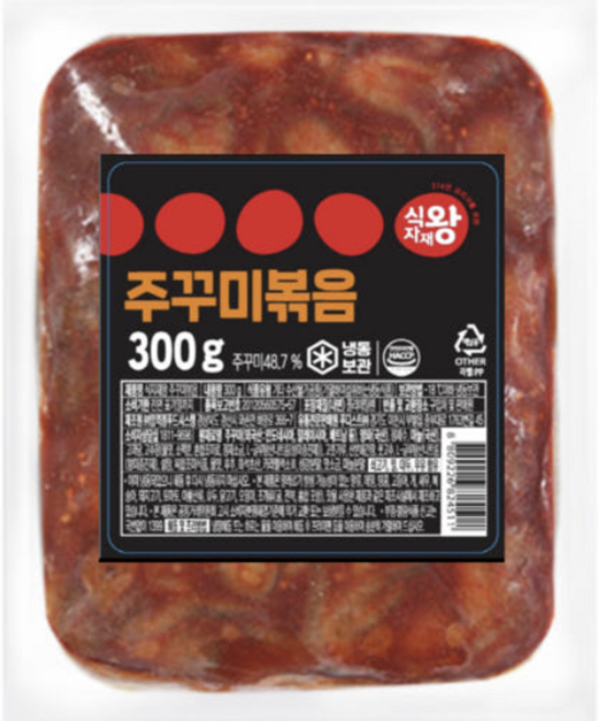 바이오마켓_식자재왕 주꾸미볶음 300g, 25개