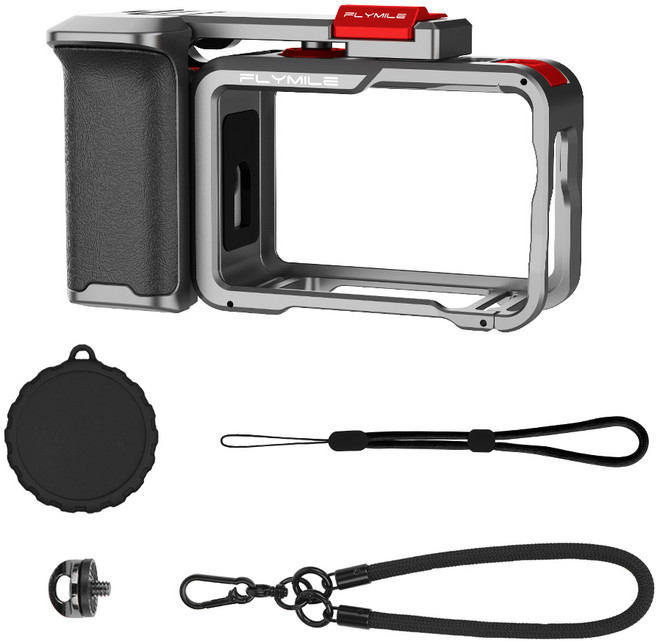 [Flymile] DJI 오즈모 액션 6 스냅샷 키트, 1세트, AC6017 그레이