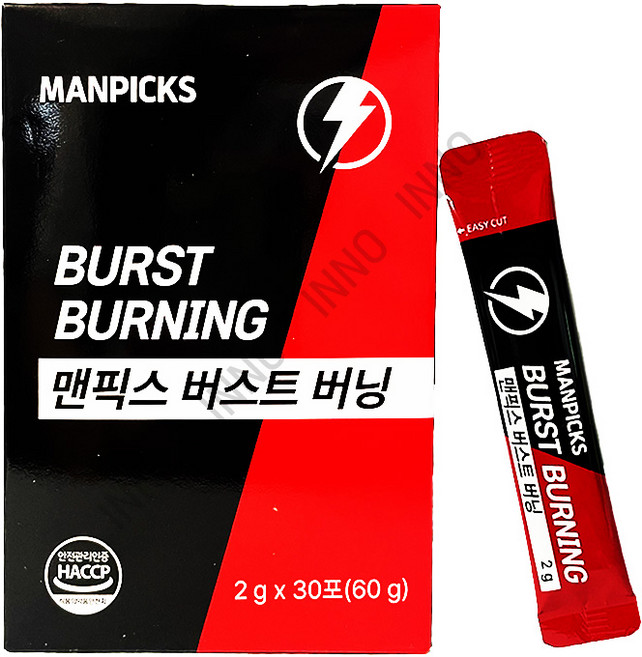 맨픽스 버스트 버닝 2g x 30포 in, 30회분, 1개