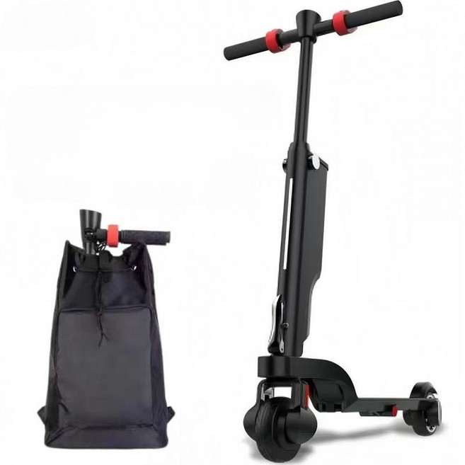 HX X6 접이식 전동 킥보드 초경량 출퇴근 휴대용 대중교통, X6(1 battery+bag), 1개