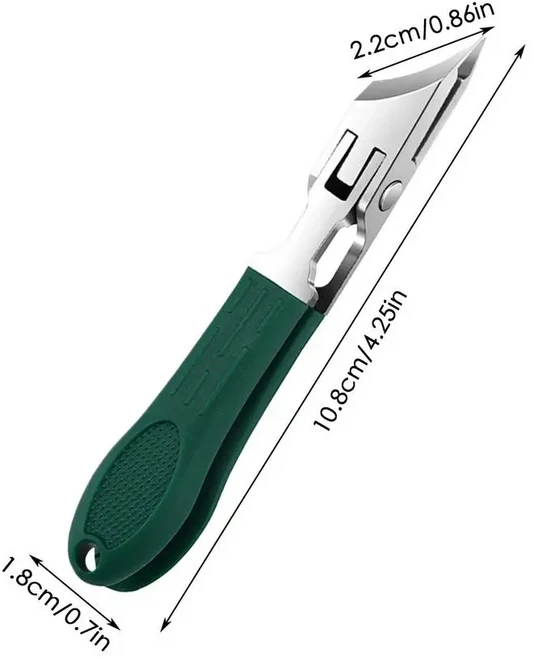 곡선 손톱깎이 스테인레스 스틸 및 커터 튀김 방지 큐티클 리무버, 01 빠른, 01 B