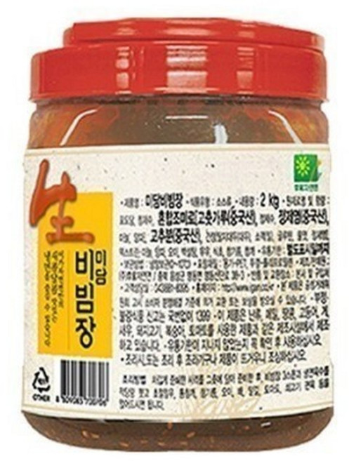 미담 다용도 비빔장 2kg, 1개