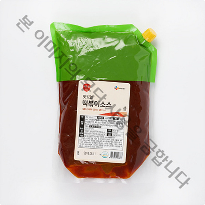 이츠웰 떡볶이소스, 2kg, 5개