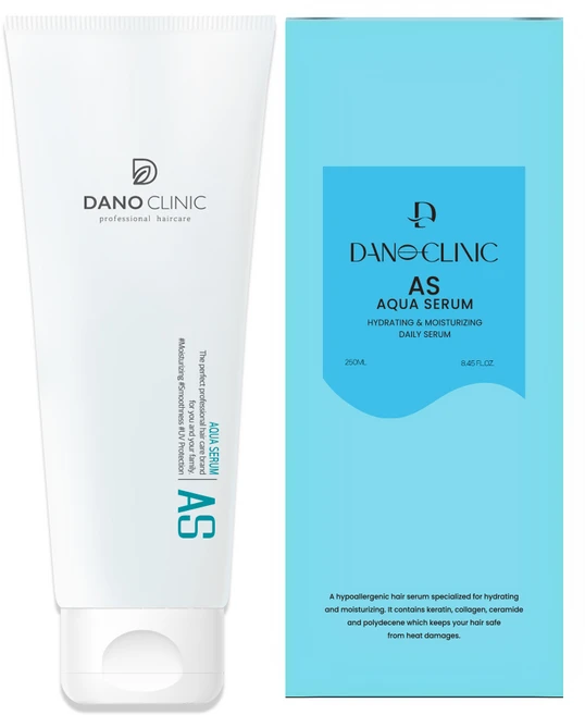 다노클리닉 AS 아쿠아세럼 수분 헤어에센스, 250ml, 1개 - 쿠팡