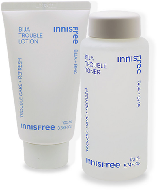 이니스프리 비자 트러블 2종구성(스킨+로션), 1개