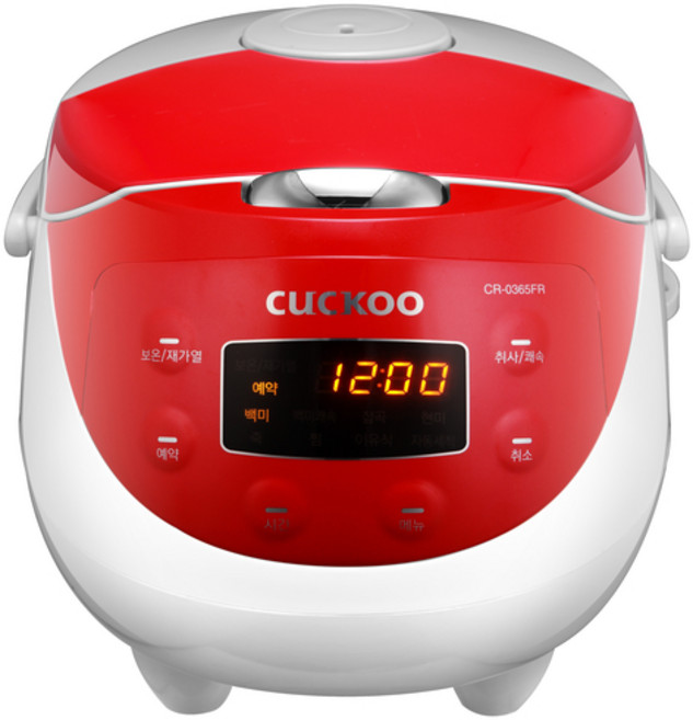 쿠쿠 전기보온밥솥 3인용 레드, CR-0365FR