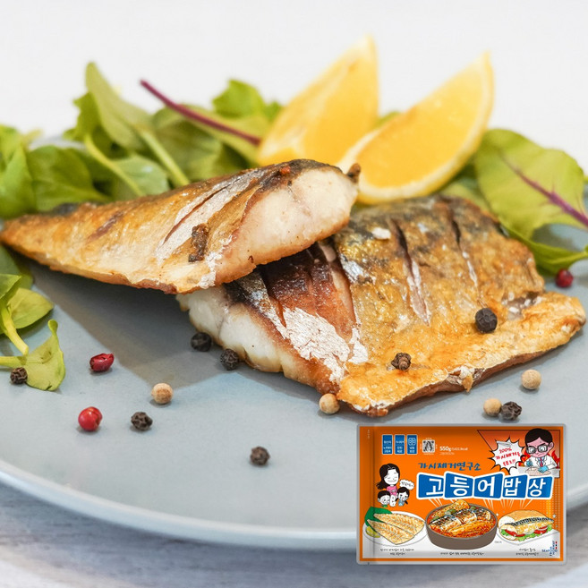 가시제거연구소 고등어밥상 오렌지라벨 총 1.65kg 노르웨이 순살 고등어, 550g, 3개