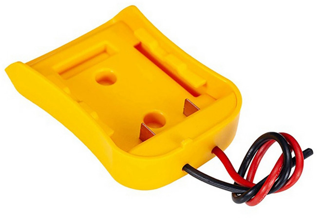 Dewalt 20V 최대 배터리 와이어 터미널 배터리 변환 용 파워 휠 어댑터, 1개