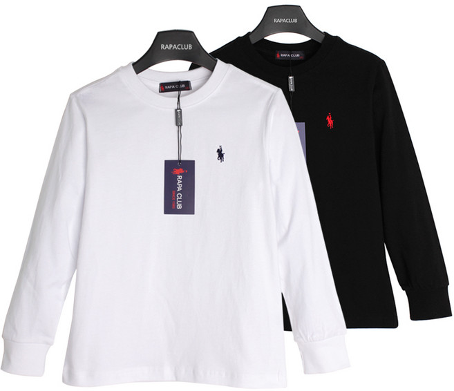 라파클럽 20수 아동/주니어 긴팔 티셔츠(2장 세트)