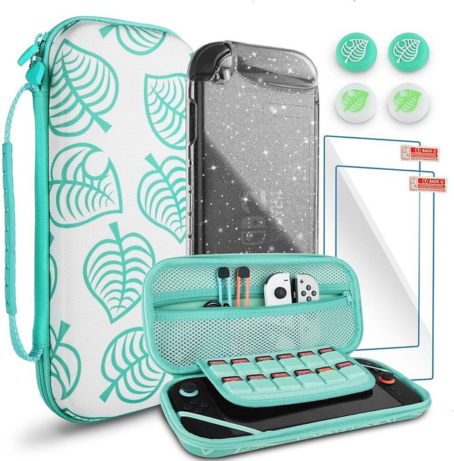 TIKOdirect Carrying Case for Switch 2 Shockproof Portable Travel Bag with Glitter Galaxy case Sc, TIKOdirect Carrying Case for S