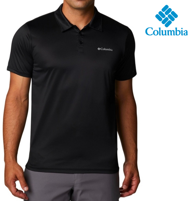 [매장 출고] 컬럼비아 남성 카라티 카라 반팔티 5부 폴로 티셔츠