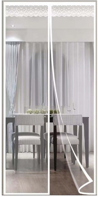 페누스 현관 외풍 우풍 차단 커텐 바람막이 방풍비닐 방풍막 투명 EVA 단열, 1개