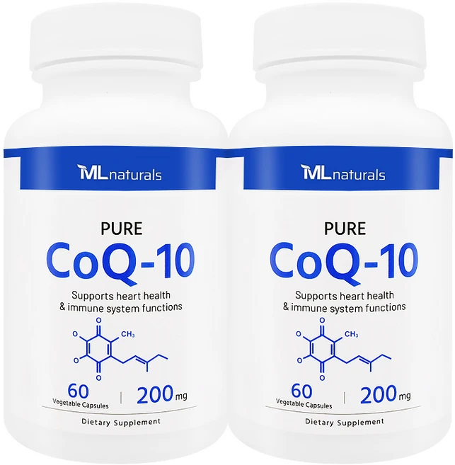 My Life 내추럴스 코큐텐 CoQ-10 200mg, 60정, 2개 - 쿠팡