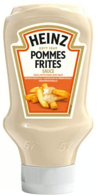 하인즈 HEINZ 폼 프리츠 감자튀김 소스 400ml, 1개