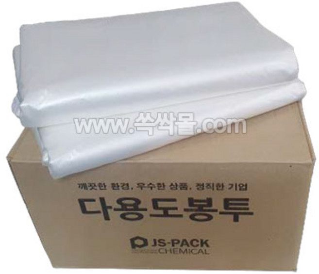 HD 비닐봉투/재활용봉투/다용도봉투(투명) (1Box-250장/100x150cm), 250개, 130L