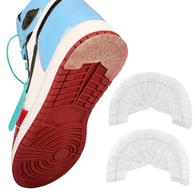 다파요 운동화 밑창 마모 방지 패드 신발 수선 보강 바닥 뒤꿈치 보강패드, 4개