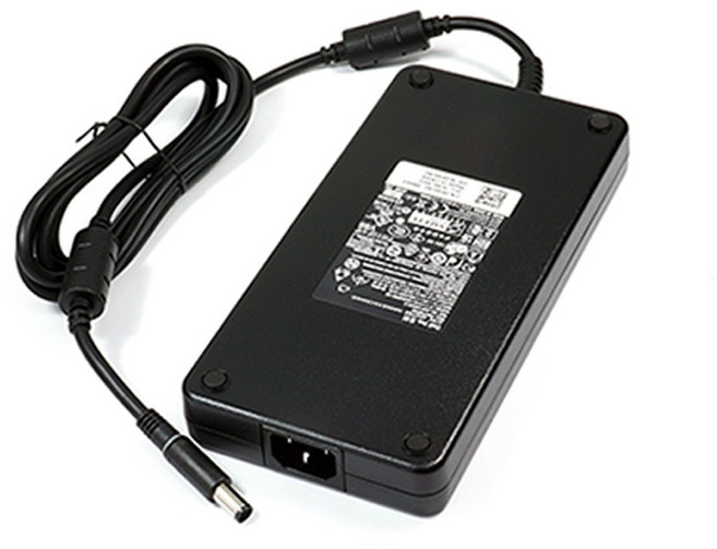 DELL 델 19.5V 12.3A 240W 7.4 PA-9E FAMILY 정품 어댑터 Precision M6400 Precision 7510 Alienware M15 R5, 어댑터+케이블, 1개