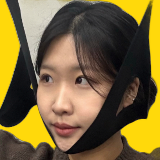 주걱턱교정 팔자주름리프터 사각턱교정 팔자주름교정기 불독살리프팅 불독살제거 안면거상밴드 팔자리프터 무턱교정기, 1개, 라인블랙