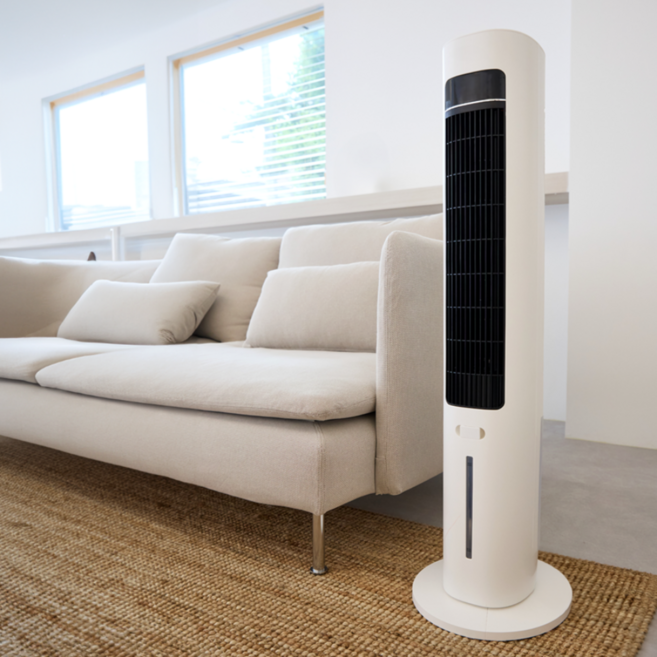 타워형 냉풍기 이동식 초강력 에어쿨러 5세대 리모컨 에어컨 냉방기, TF-3311