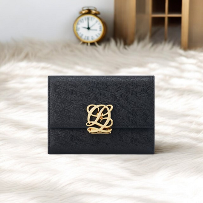 백화점정품 루이까또즈 여성 로고 반지갑 여자 지갑 고급스러운 가죽 중지갑 선물 추천