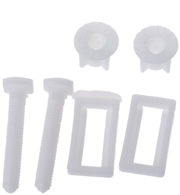 변기 경첩 볼트 나사 고정 피팅 키트 1 쌍 수리 도구, 한개옵션0