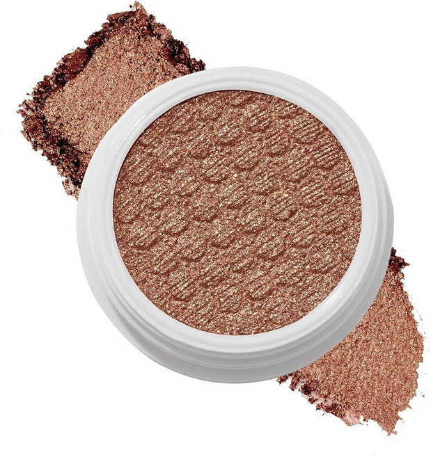 ColourPop Super Shock Shadow - 하이 피그먼트 크림 파우더 아이 메이크업 최소한의 폴아웃과 독특한 탄력 텍스처의 싱글 글리터 아이섀도우 메탈릭 누드 라, DGAF