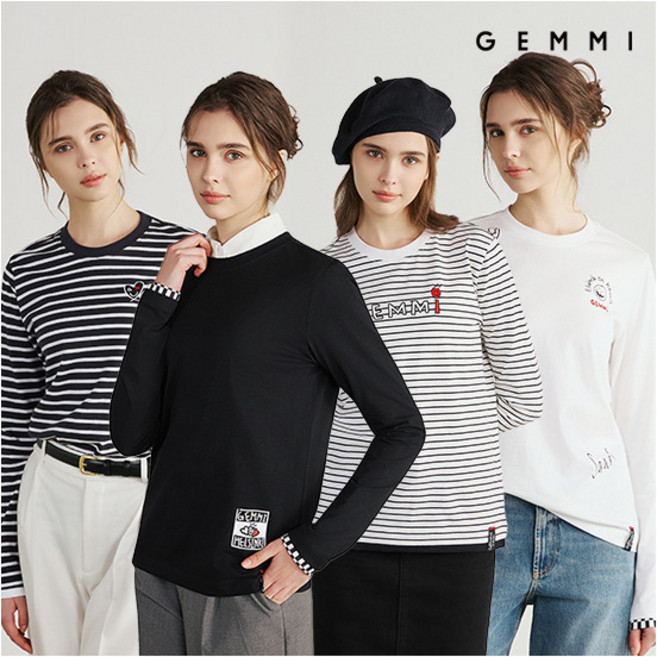 [겜미] () 26SS 긴팔 티셔츠 4종