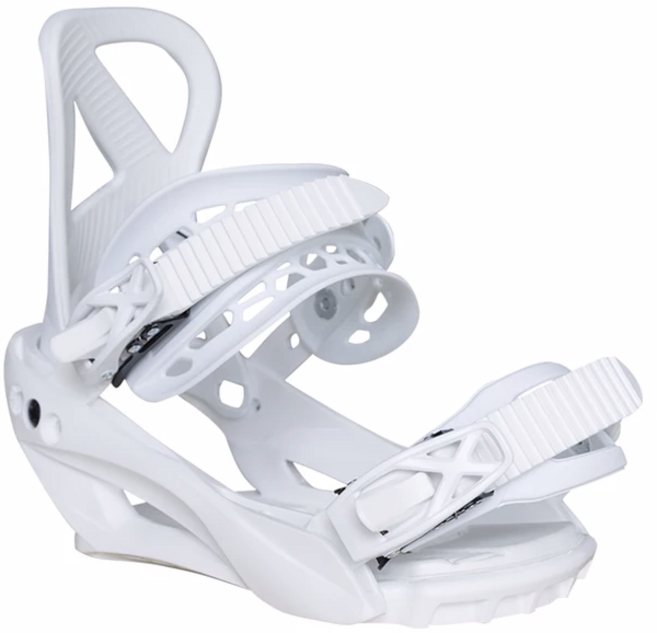 프라임 F1 스노우보드 바인딩 스트랩 기능성 지지대 후면 패널 3D 중공 스트랩 충격 흡수 컴포트 베이스, WHITE, S(36-38), 1개