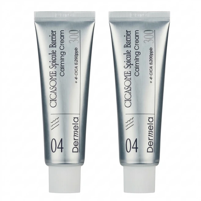 [더멜라] 시카좀 스피큘 배리어 카밍 크림, 2개, 50ml - 쿠팡